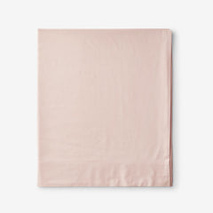 Classic Cool Cotton Percale Flat Bed Sheet - Peach Nectar, King