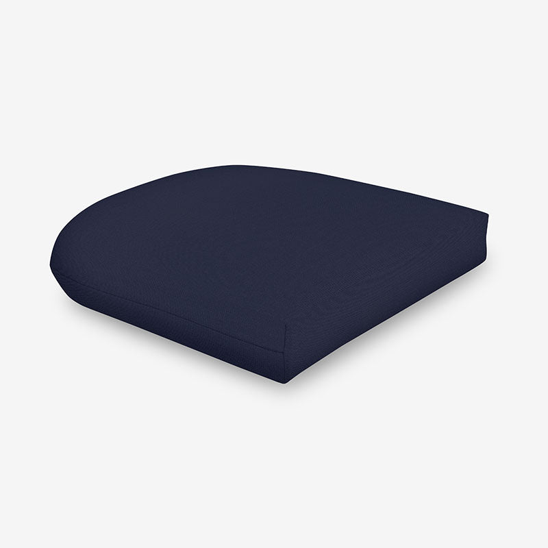 Contour Chair Cushion - Navy, 18 in. x 18 in.