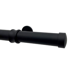 Endcap Finial and 1.5" diameter Rod Set - Fossil, 120"