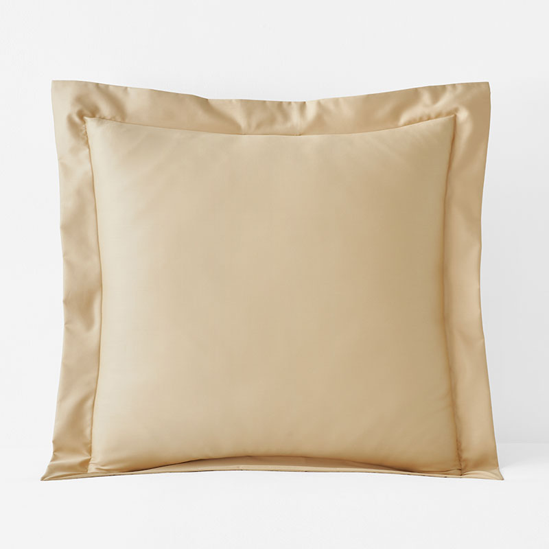 Premium Smooth Supima® Cotton Wrinkle-Free Sateen Sham - Yellow, Euro