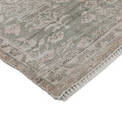 Hand Knotted Performance Rug - Olive, 5' x 8'