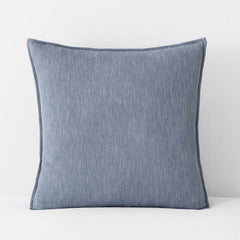 Mini Waffle Sham - Denim Blue, Euro