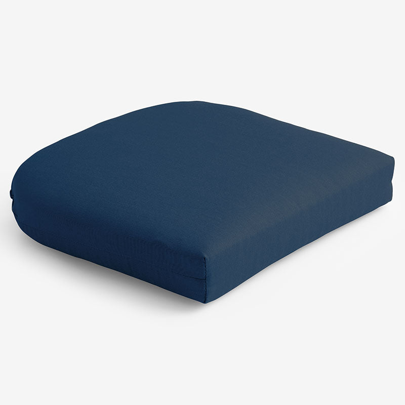 Contour Chair Cushion - Sapphire, 21 in . x 19 in.