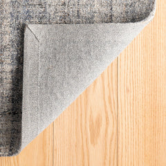 Harris Hand Hooked Wool Rug -  Blue, 8' x 10'