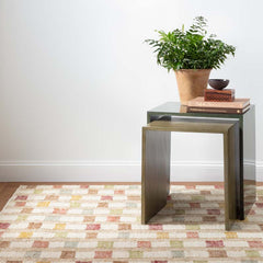 Mosaic Handwoven Jute Rug - Multi, 5' x 8'