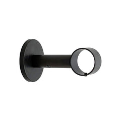 Flared Square Finial and 1" diameter Rod Set - Black, 120"