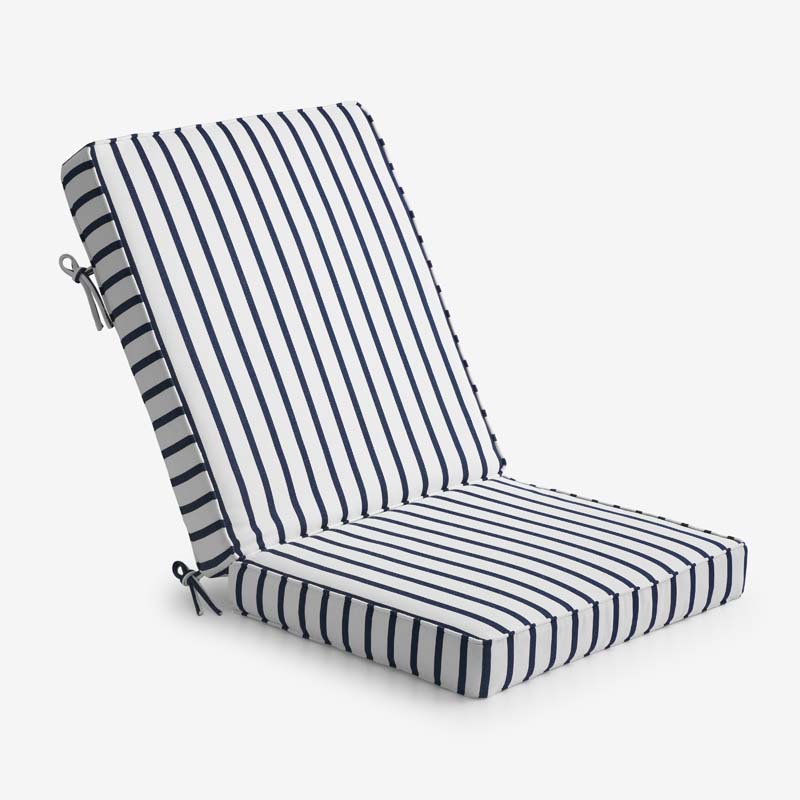Chair & Seatback Cushion - Lido Stripe
