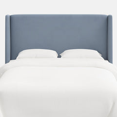 Gramercy Velvet Headboard - Ocean, T
