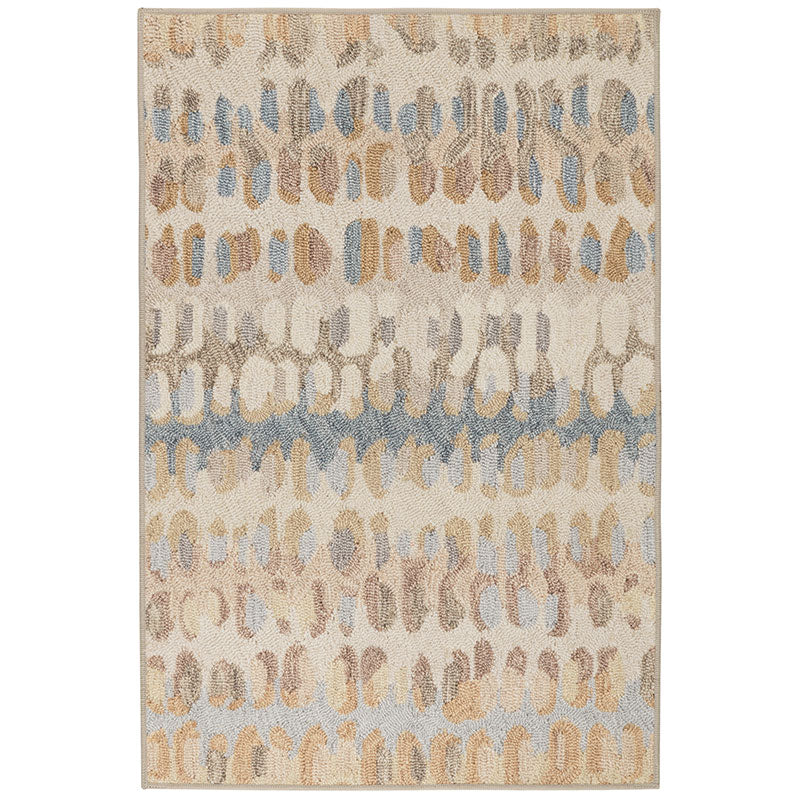 Paint Chip Washable Rug - Natural, '4 x '6