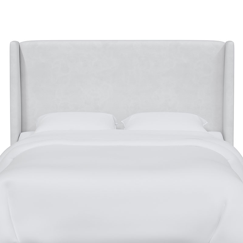 Gramercy Velvet Headboard - White