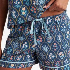 Printed Voile Women's Shorts Set - Hawthorne, XL