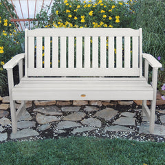 Garden Bench -  White, 5'