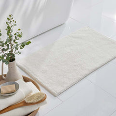 Plush Spa Solid Bath Rug - Cream, 24 in. x 40 in.