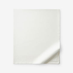 Premium Cool Supima® Cotton Percale Flat Bed Sheet - Cream, King/Cal King