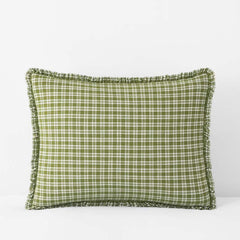 Classic Plaids Yarn-Dyed Cotton Sham - Henri Plaid, Standard
