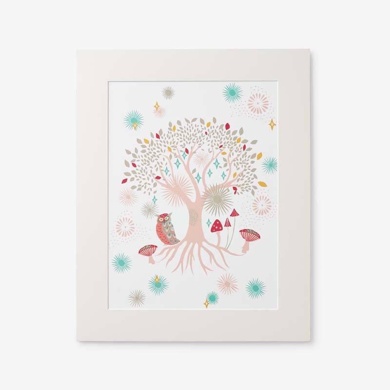 Fancy Unicorns Wall Art - Aqua