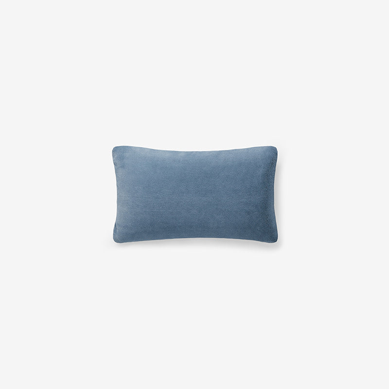 Decorative Lumbar Pillow Cover - Slate Blue, 12 in. x 21 in.
