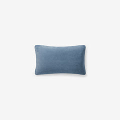 Decorative Lumbar Pillow Cover - Slate Blue, 12 in. x 21 in.