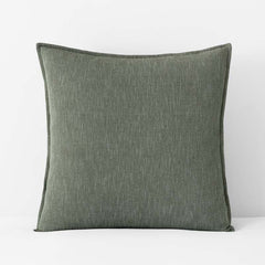 Mini Waffle Sham - Olive, Euro