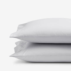 Classic Smooth Wrinkle-Free Sateen Pillowcase Set - Gray Mist, Standard