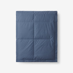 Premium Down Throw - Smoke Blue