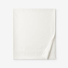 Classic Smooth Wrinkle-Free Sateen Flat Bed Sheet - Creme, Full