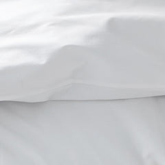 Brushed Cotton Sham - White, King