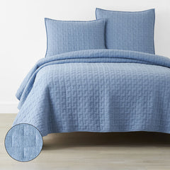 Air Layer Quilt - Denim Blue, King/Cal. King