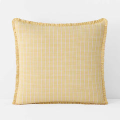 Classic Plaids Yarn-Dyed Cotton Sham - Soho Plaid, Euro