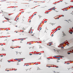 Fireman's Best Friend Classic Cool Organic Cotton Percale Sham - Multi, Standard