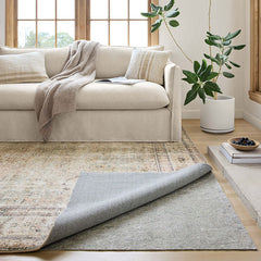 Secure Grip Rubber Rug Pad - Gray, 8' x 11'
