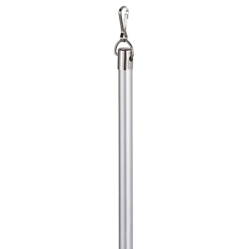 Drapery Wand - Antique Silver, 36"