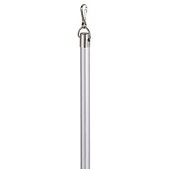 Drapery Wand - Antique Silver, 36"