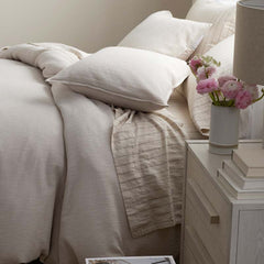Mini Waffle Duvet Cover - Buff, King/Cal. King