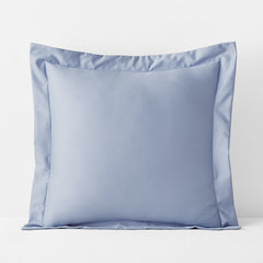 Premium Smooth Supima® Cotton Wrinkle-Free Sateen Sham - Blue Shadow, Euro