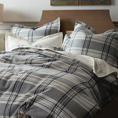 Classic Plaid Ultra-Cozy Cotton Velvet Flannel Sham - Walter, King