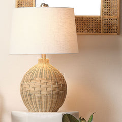 Rattan Table Lamp - Natural