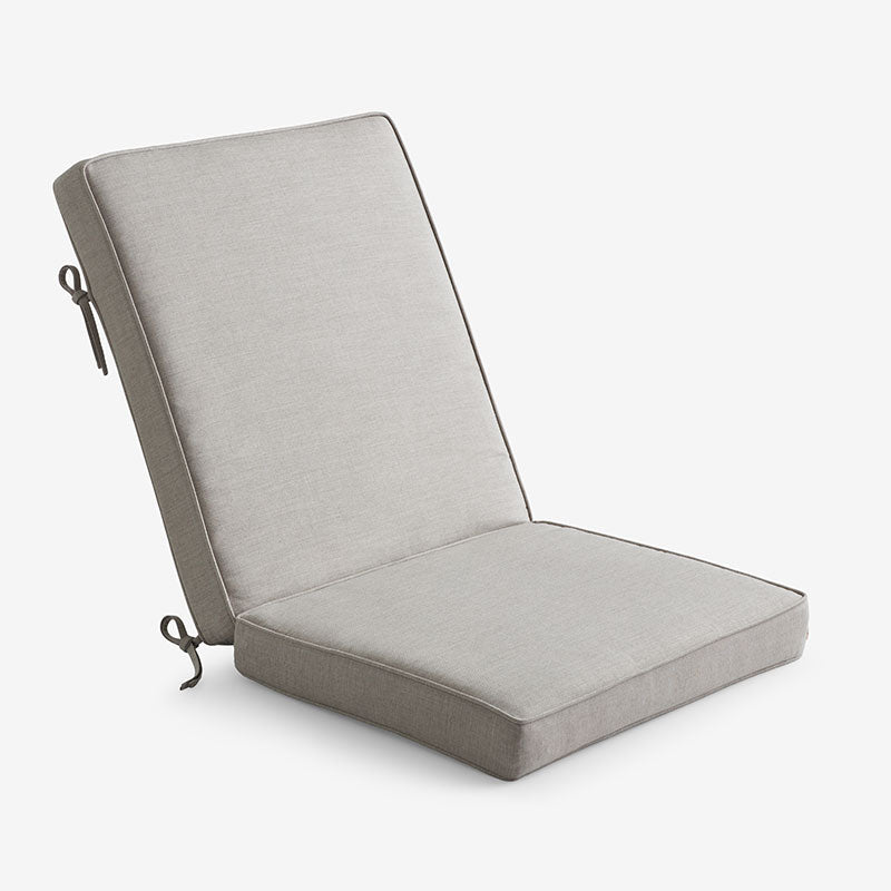 Chair & Seatback Cushion - Silver