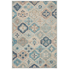 Pali Washable Rug - Blue, 2' x 3'
