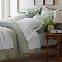 Classic Smooth Sateen Solid Bed Sheet Set - Light Sage, Twin XL
