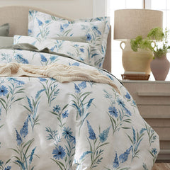 Nature's Vine Classic Smooth Sateen Sham - White Multi, Standard