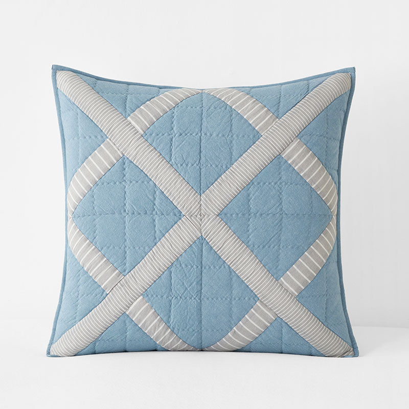 Bahati Quilted Sham - Blue Multi, Euro