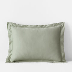 Classic Smooth Rayon Made From Bamboo Sateen Sham - Tarragon, Standard