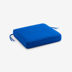 Replacement Boxed Edge Chair Cushion - Pacific Blue, 16 in. x 15 in.