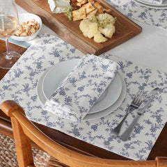 Floral Napkins, Set of 4 - Tapestry Vine