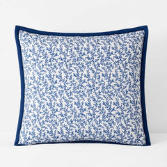 Alden Floral Reversible Quilted Sham - Ivory, Euro