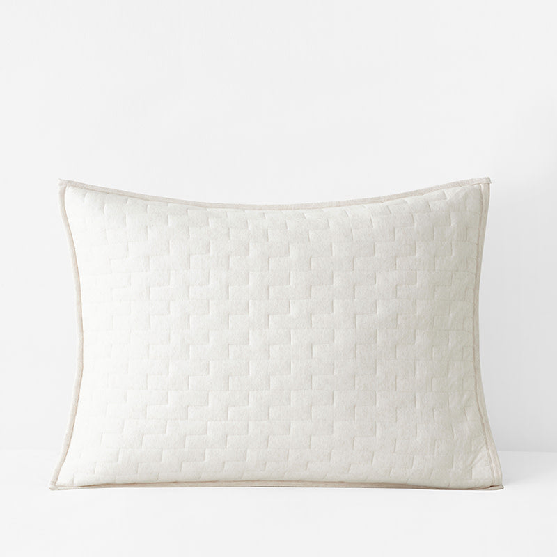 Air Layer Sham - Off White, Standard