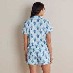Printed Peruvian Cotton Women's Shorts Set - Suhana, XS