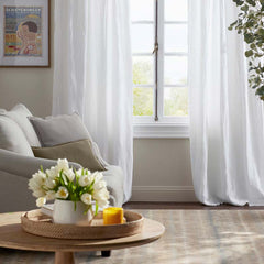 Linen Decorative Lumbar Pillow Cover - Olive Green, 12 in. x 21 in.