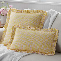 Classic Plaids Yarn-Dyed Cotton Decorative Square Pillow Cover - Soho Plaid